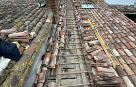 Rénovation de couverture à Moissac